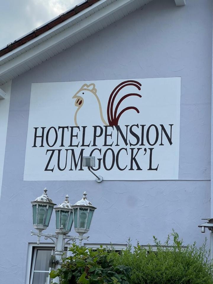Hotelpension Zum Gockl Allershausen Εξωτερικό φωτογραφία